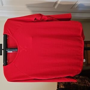 Pipyoung 3XL Women's Top Shirt Red NWT